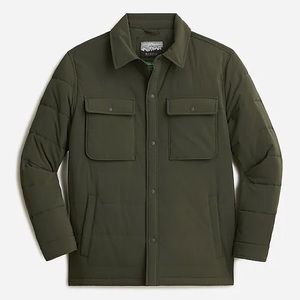J. Crew ECO NORDIC SHIRT-JACKET WITH PRIMALOFT